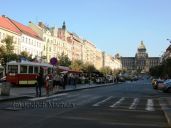 Václavák pohled k Národnímu muze